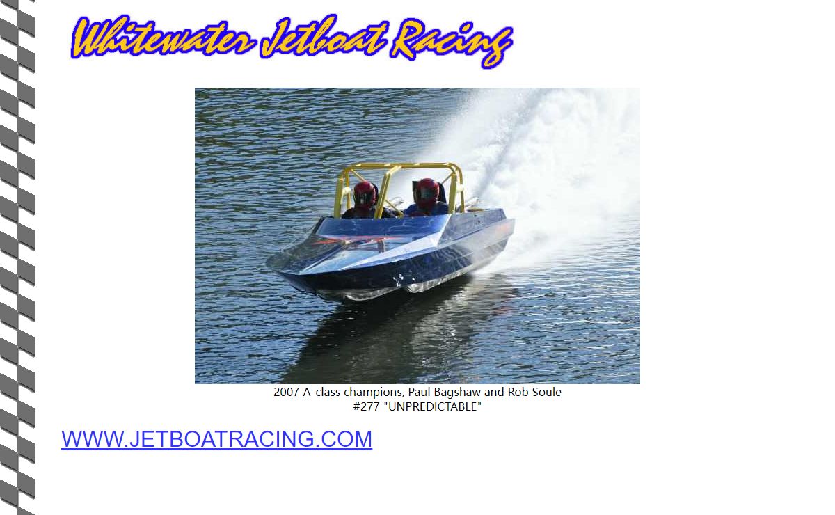 Whitewater Marathon Jetboat Racing. | jetboatracing