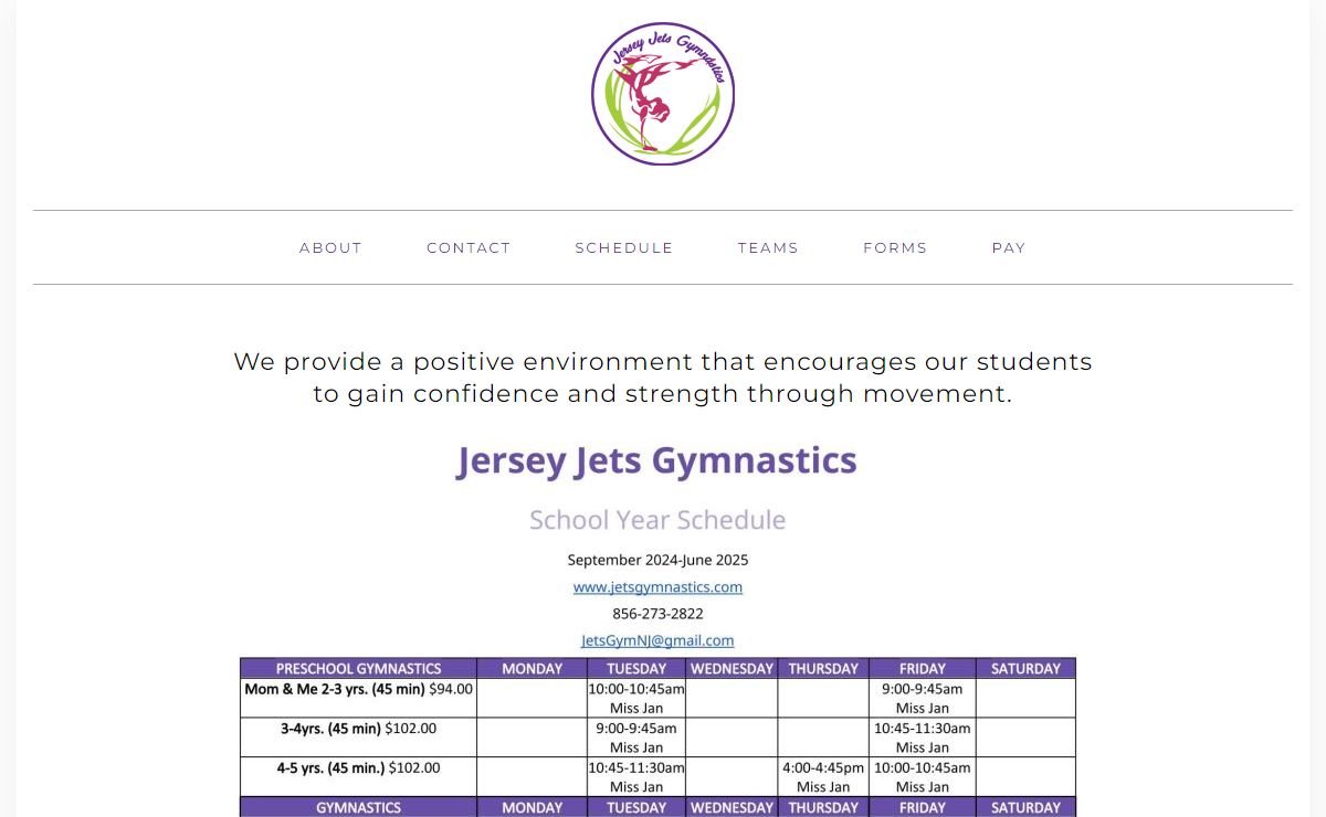 Jersey Jets Gymnastics - Mt. Laurel, NJ