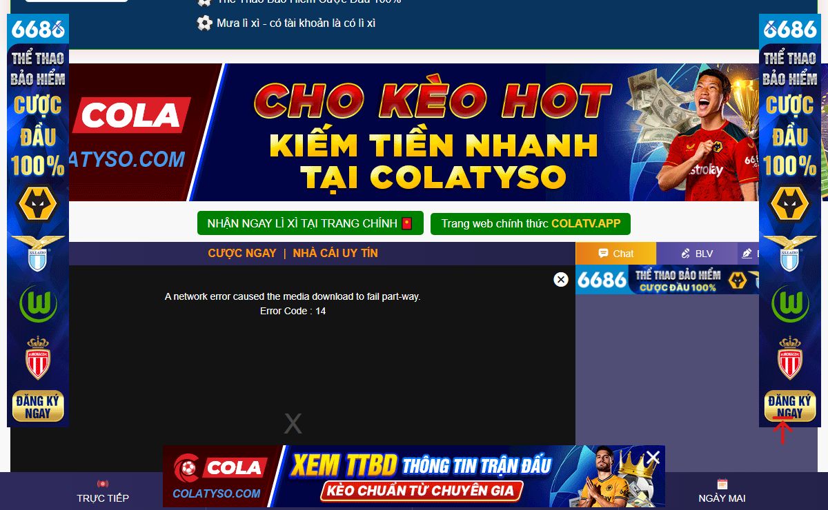 Mitom TV - Trực tiếp bóng đá HD, link xem MitomTV miễn phí