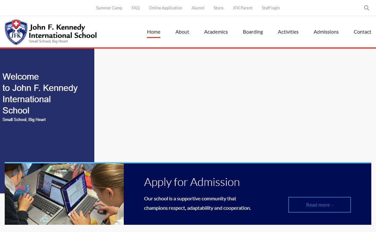 Home – John F. Kennedy International School
