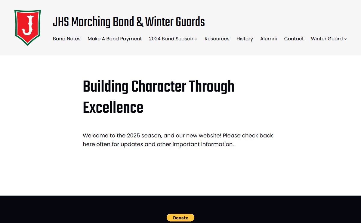JHS Marching Band & Winter Guards