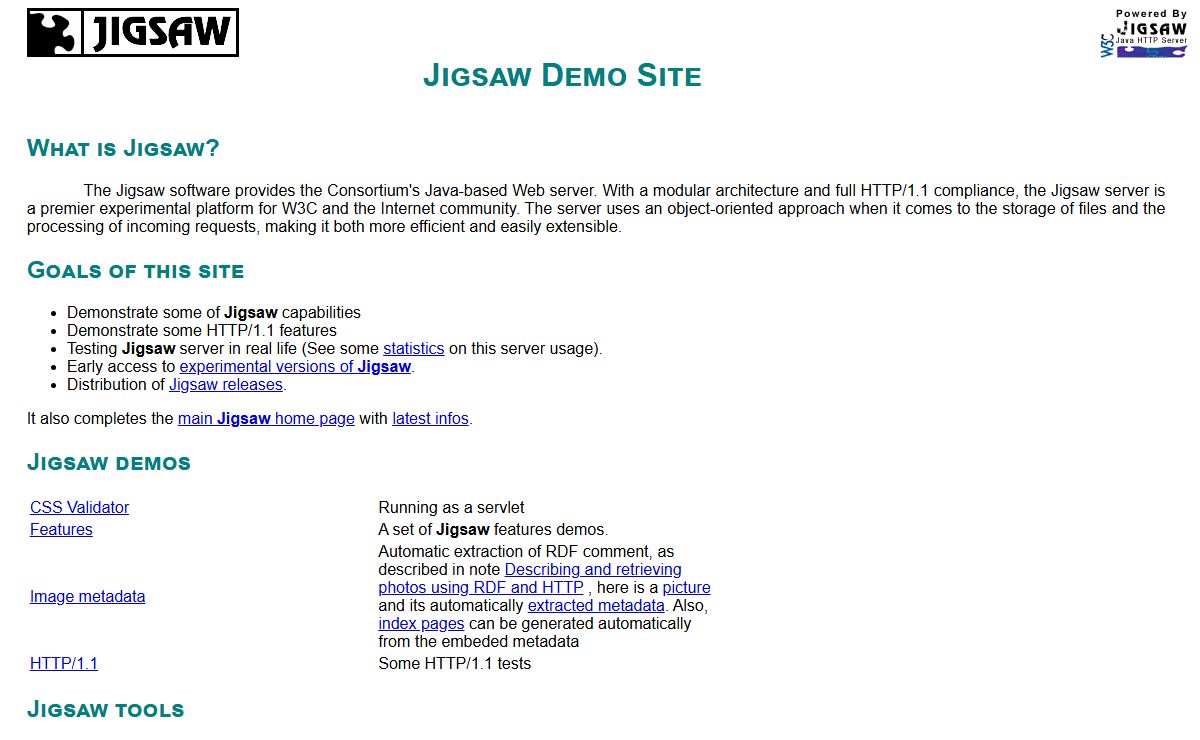 Jigsaw Overview