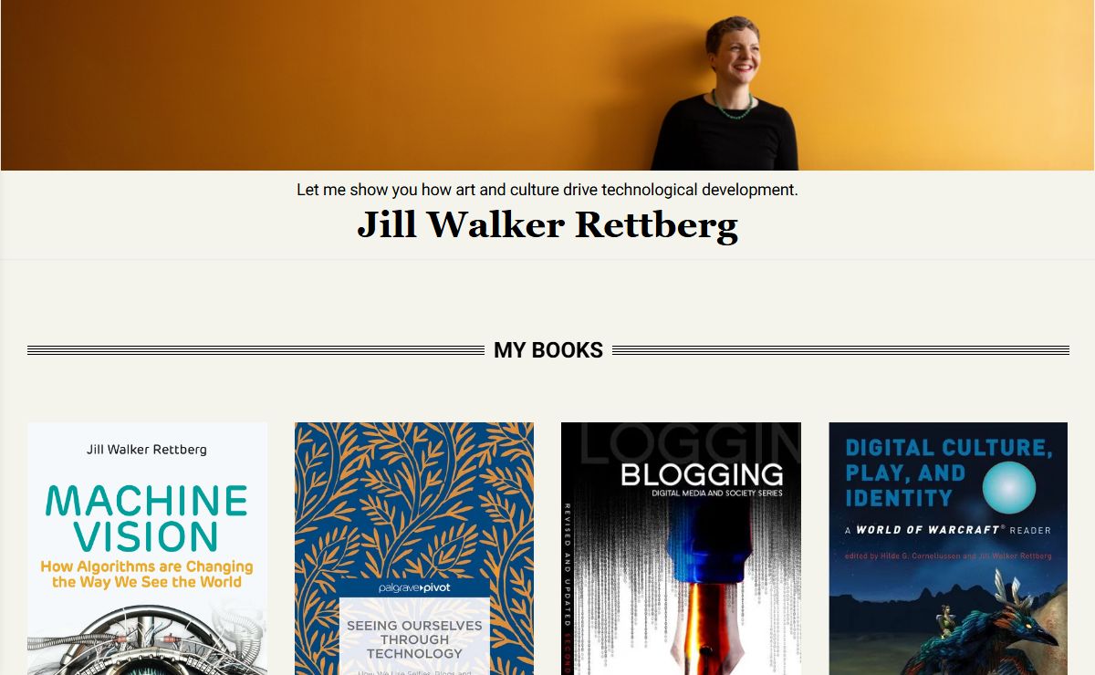 Jill Walker Rettberg – Let me show you how art and culture drive technological development.