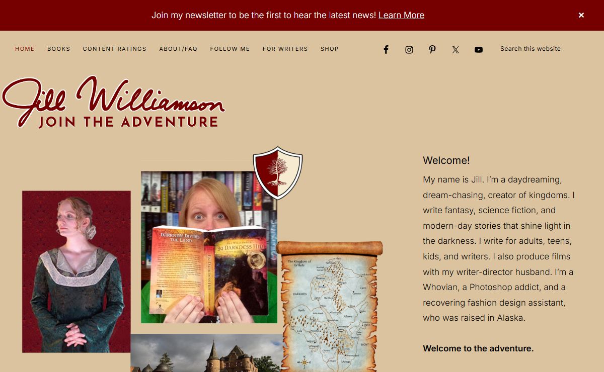 Jill Williamson – Where Adventure Comes to Life