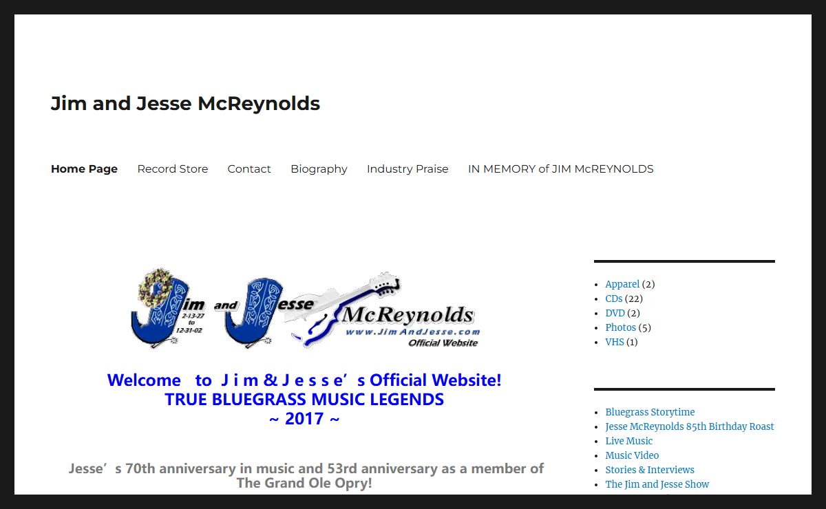Jim and Jesse McReynolds
