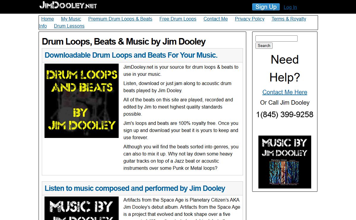 Drum Loops, Beats & Music by Jim Dooley | Jim Dooley