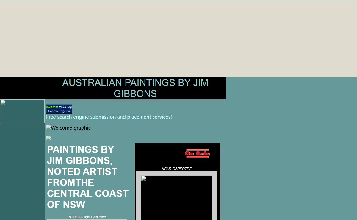 AUSTRALIAN PAINTINGS BY JIM GIBBONS