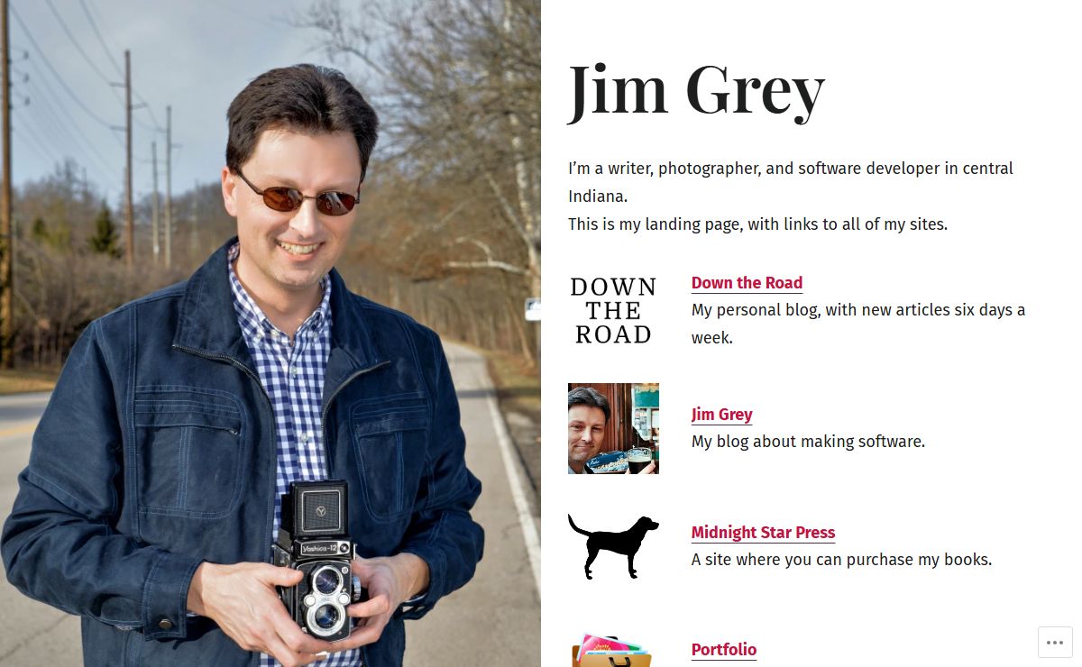Jim Grey – Writer, photographer, leader of geeks.