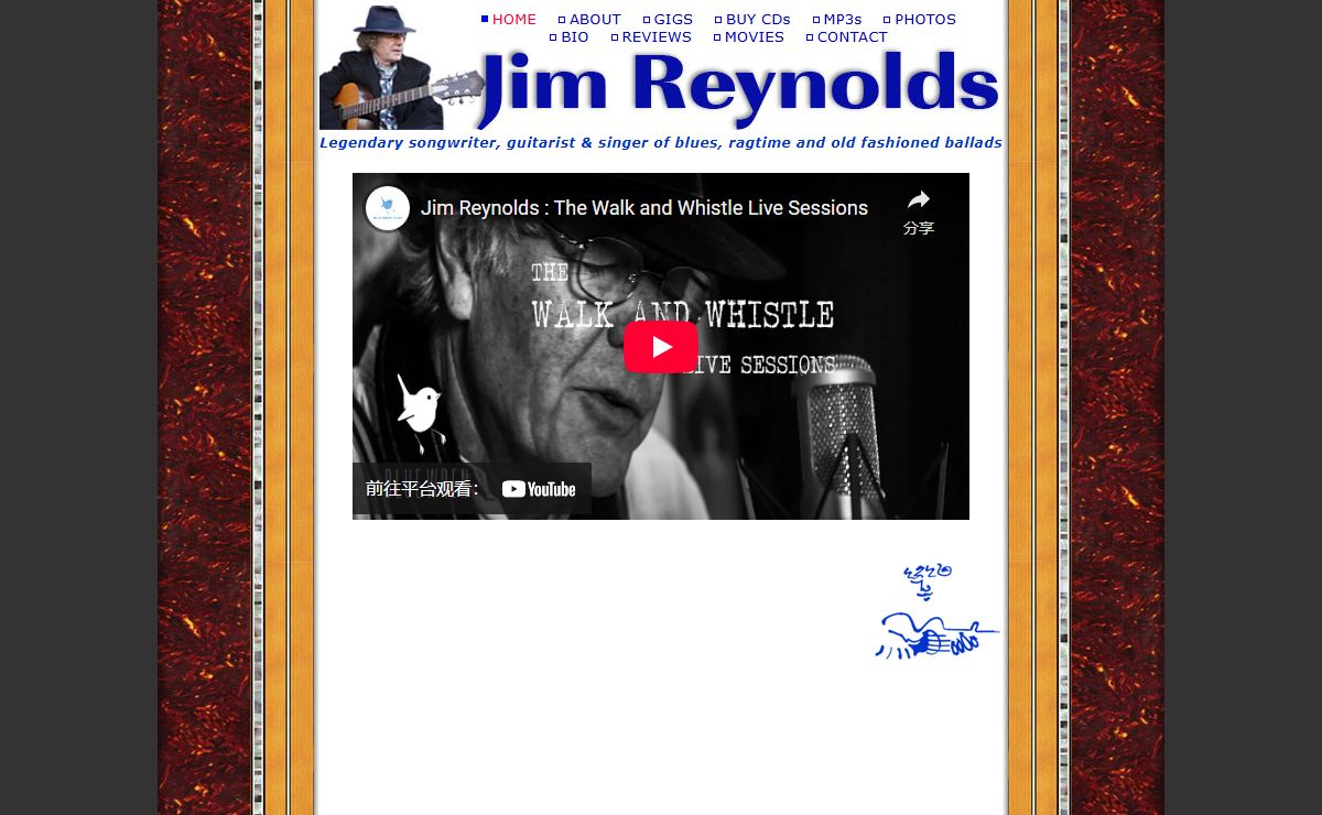 Jim Reynolds - Blues, Ragtime & Ballads