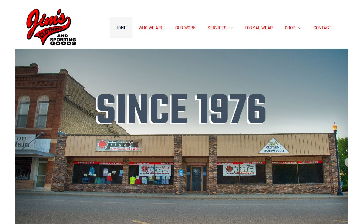 Home - Jims Clothing