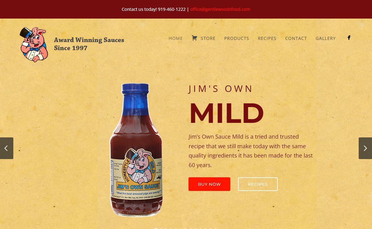 Home - Jim's Own Sauce