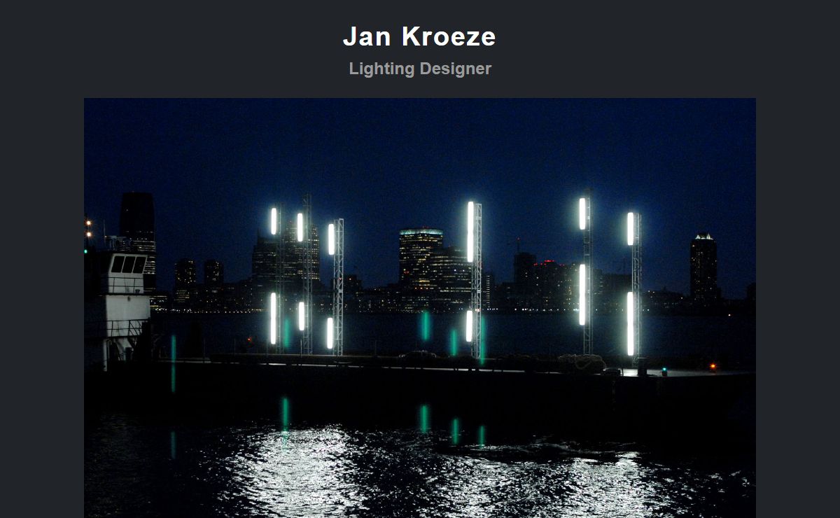 JKLD | Jan Kroeze Lighting Designer | Official Website