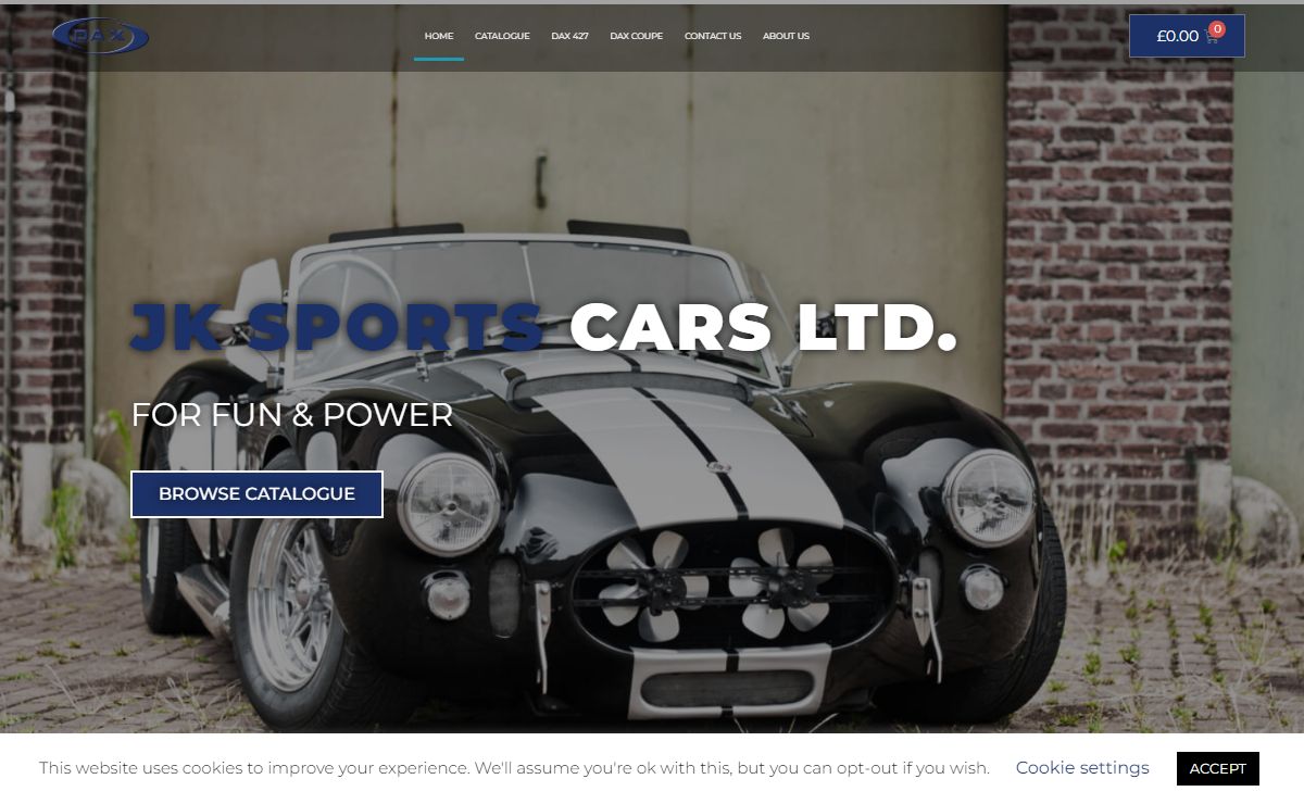 Home - JK Sports Cars Limited