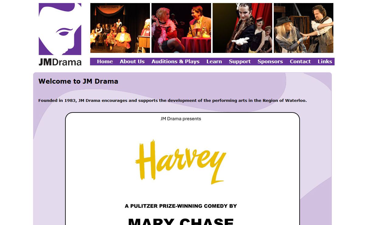JM Drama | Community Theatre in Kitchener Waterloo Cambridge Ontario