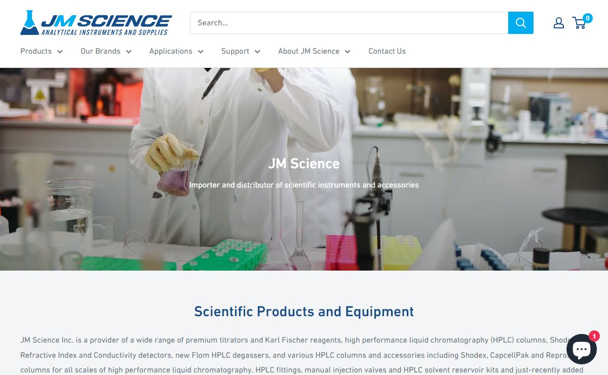 JM Science Inc | Scientific Products and Equipment