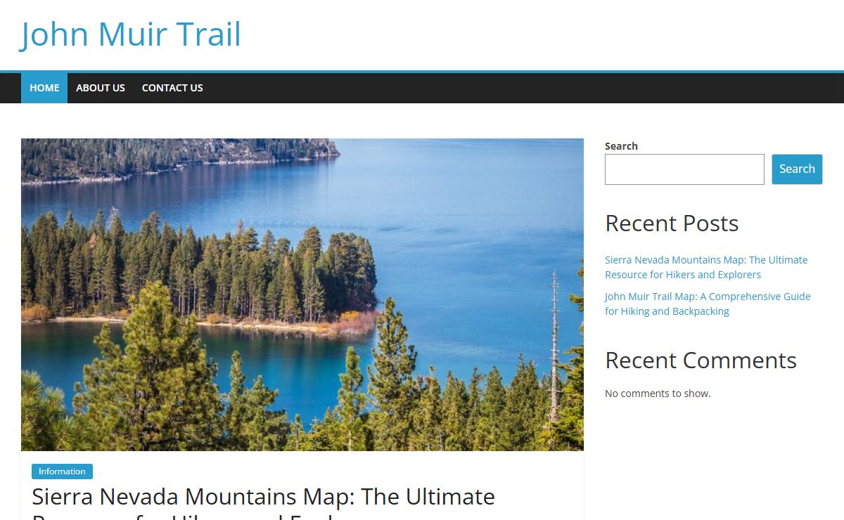 John Muir Trail -