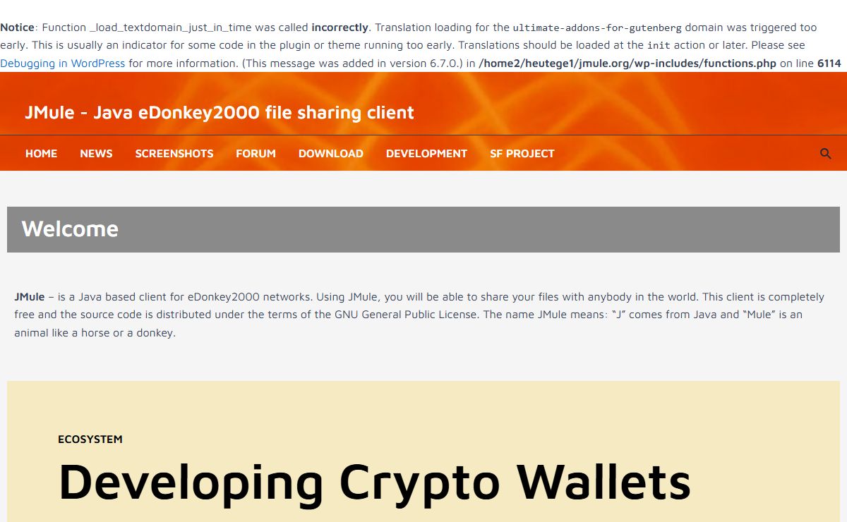 JMule – Java eDonkey2000 file sharing client
