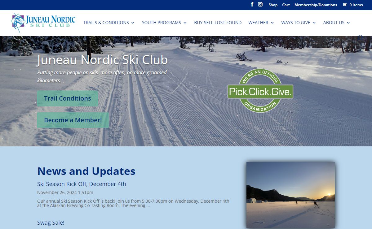 Juneau Nordic Ski Club | The communications hub for Nordic skiers in Juneau, Alaska