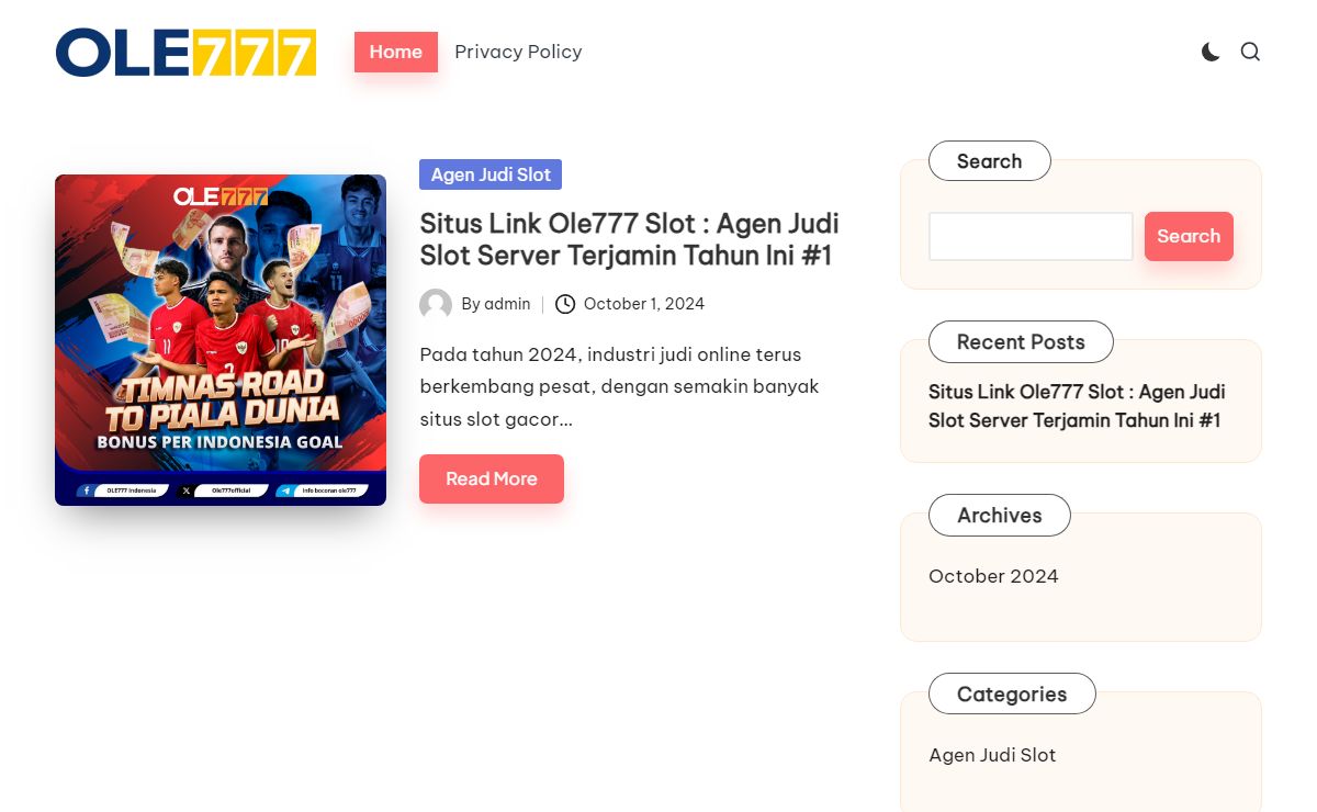 Daftar dan Menang di Ole777: Casino Online Terpercaya