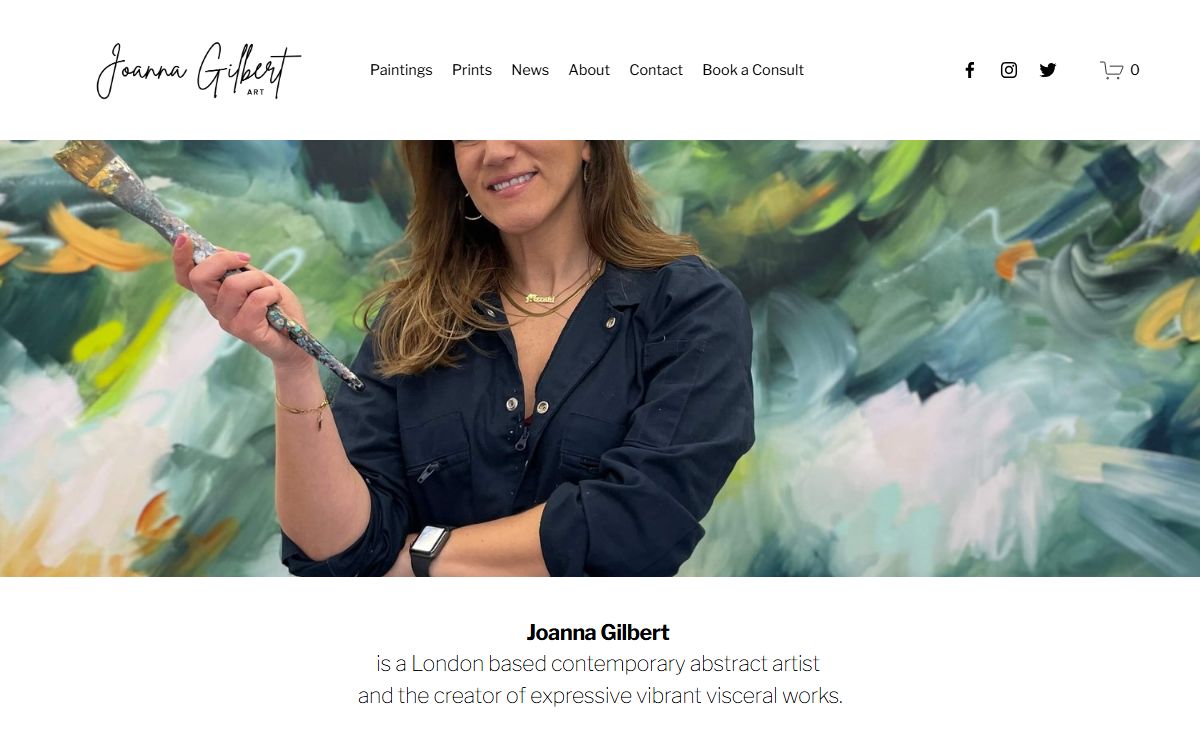 Contemporary British Abstract Artist UK | Joanna Gilbert