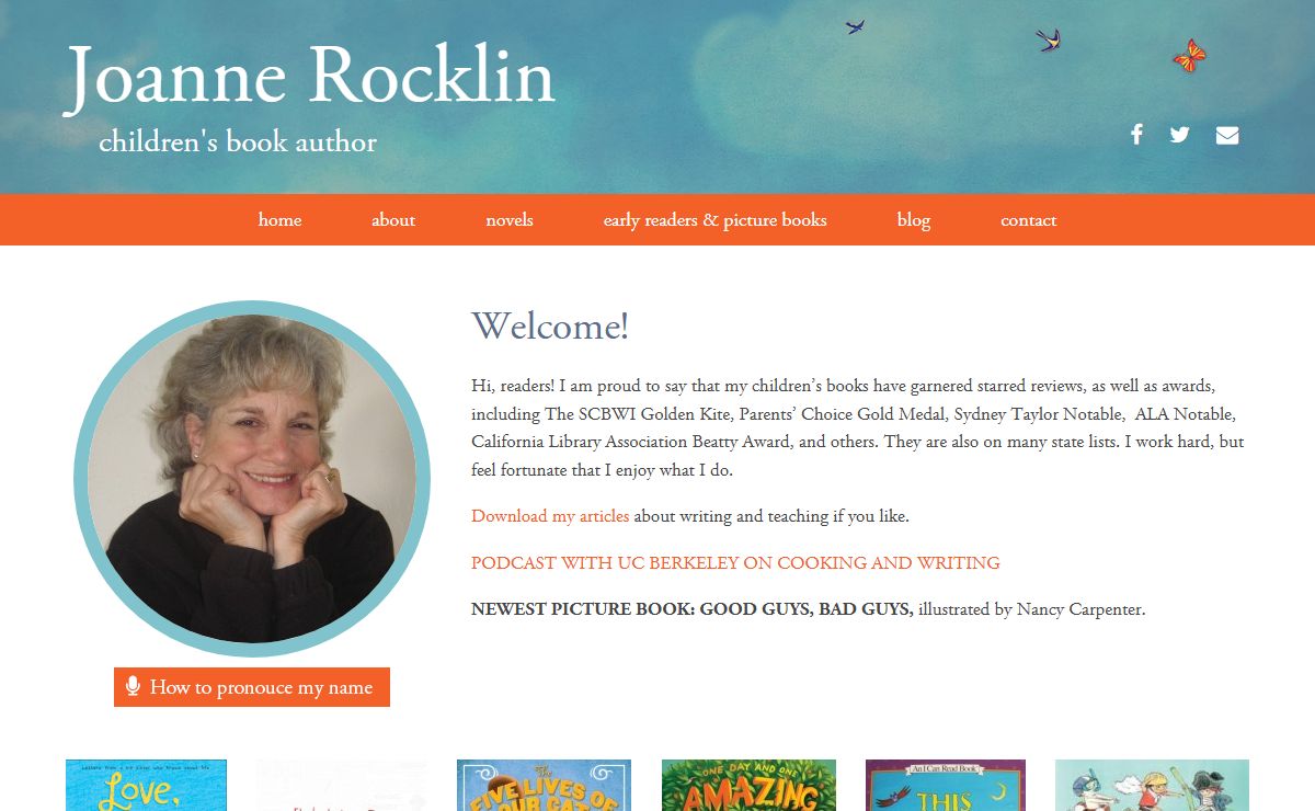 Welcome! - Joanne Rocklin