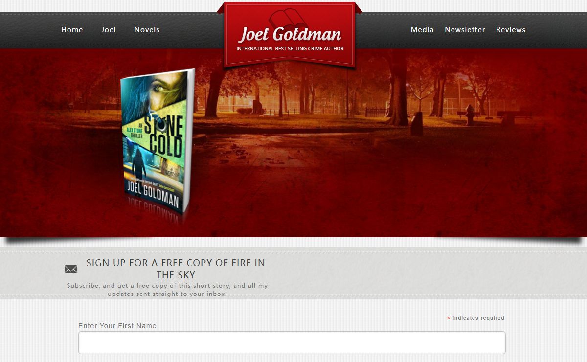 Joel Goldman | International Best Selling Crime Author