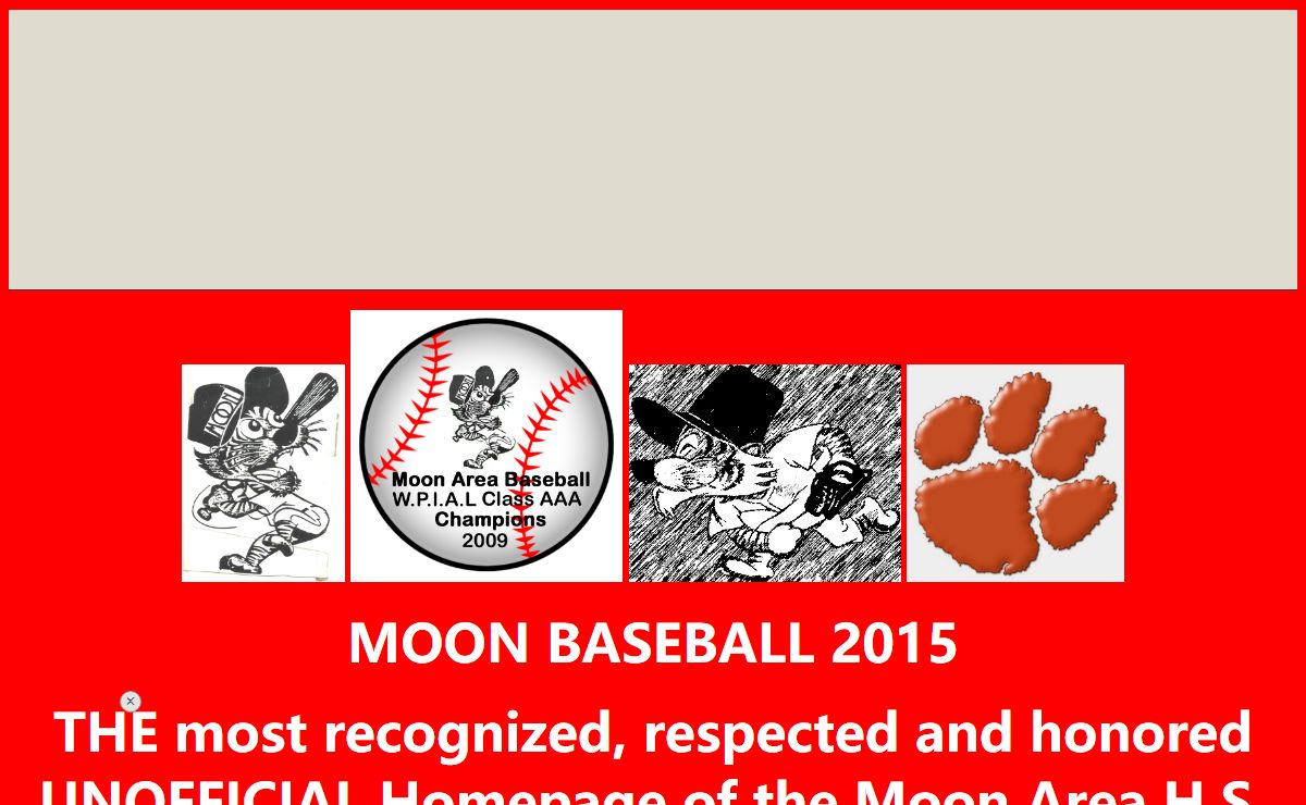 Moon Area H.S. Baseball - Mav Brothers Inc.