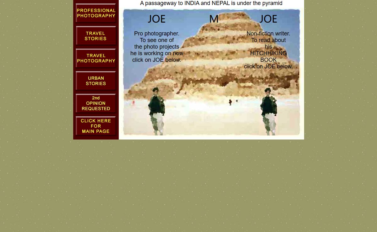 photogjoe & writer joe