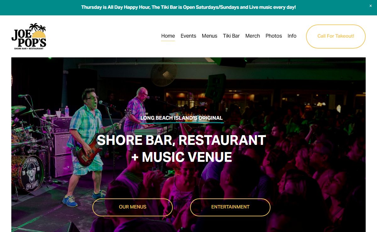 Joe Pop's Shore Bar + Restaurant