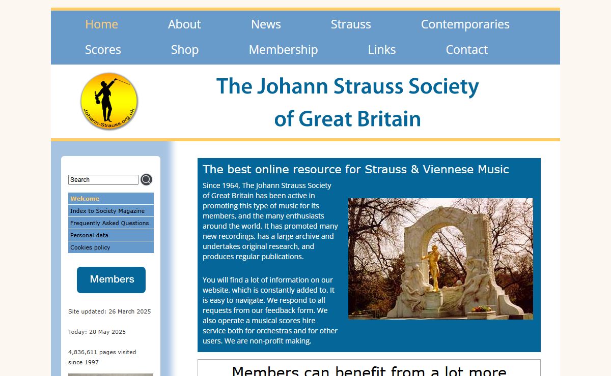 The Johann Strauss Society of Great Britain