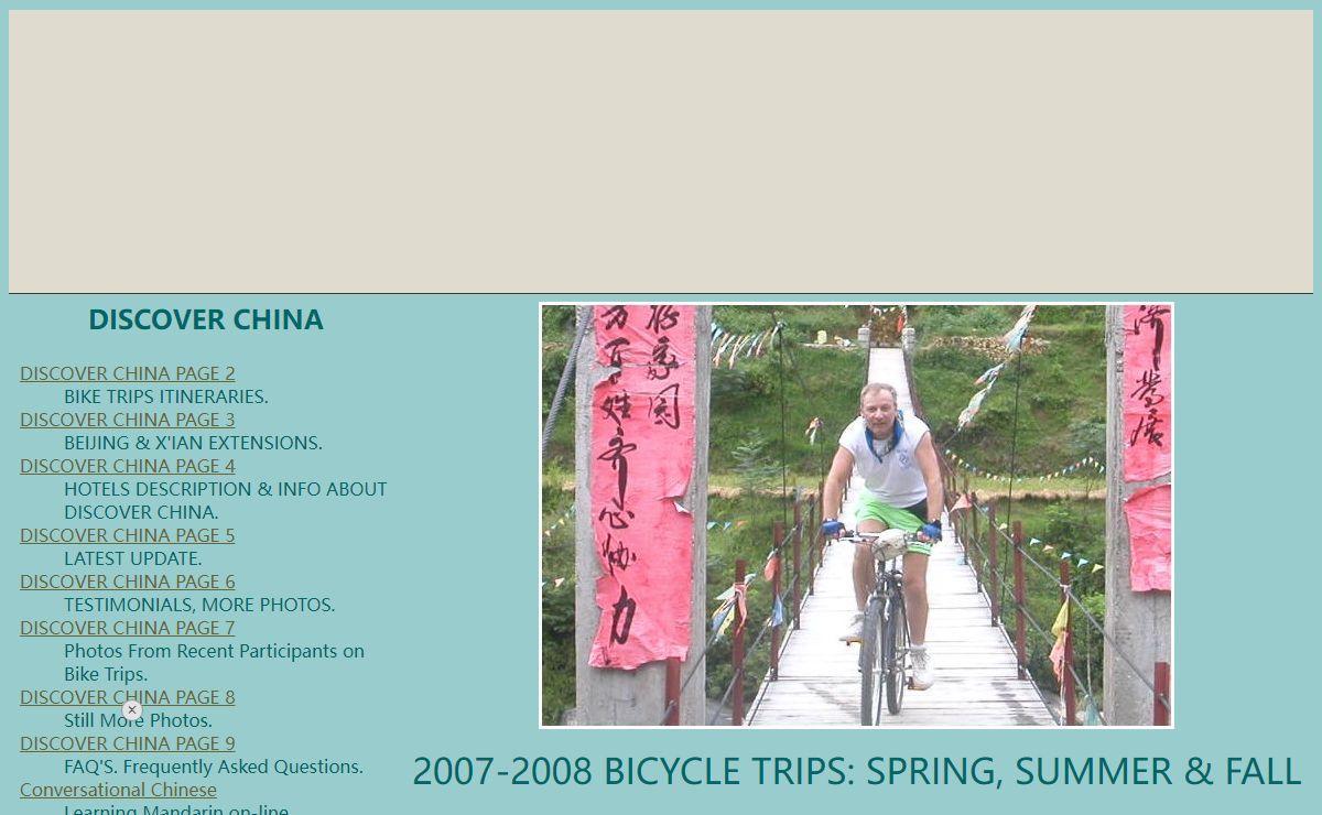 CHINA BICYCLE TRIPS