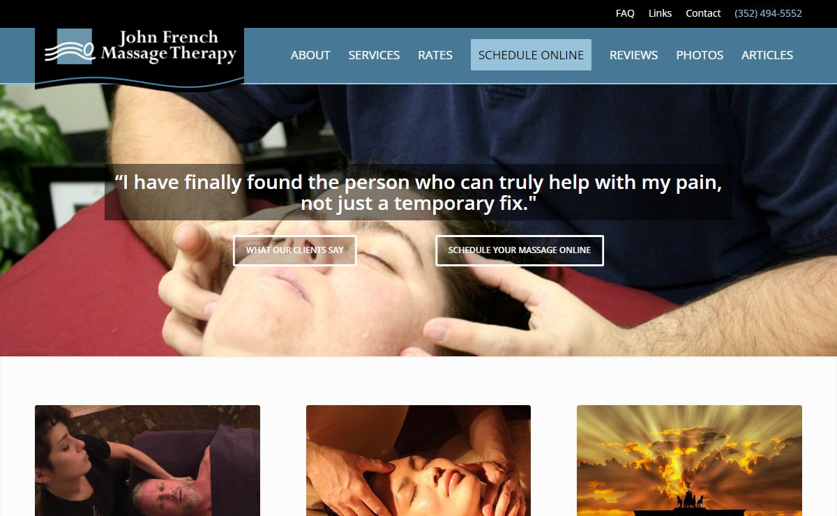 Massage Therapy in Gainesville, FL