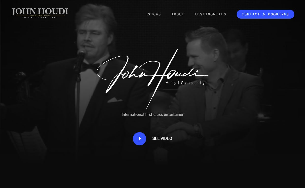 John Houdi – MagiComedy – International first class entertainer
