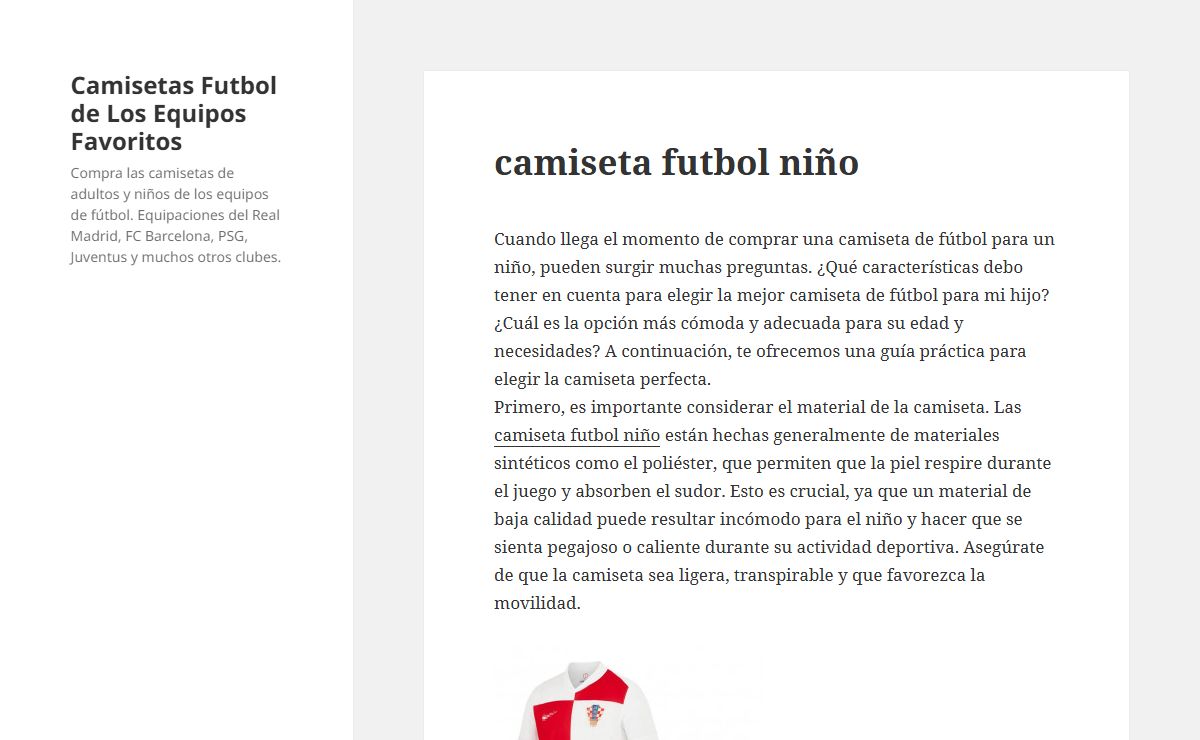 Camisetas Futbol de Los Equipos Favoritos - Compra las camisetas de adultos y niños de los equipos de fútbol. Equipaciones del Real Madrid, FC Barcelona, PSG, Juventus y muchos otros clubes.