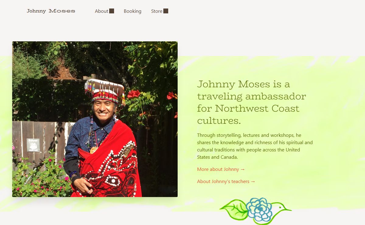 Home | Johnny Moses