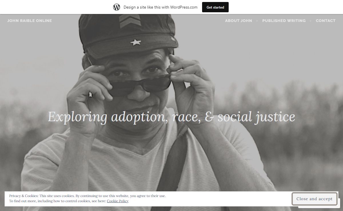 John Raible Online – Exploring adoption, race, & social justice