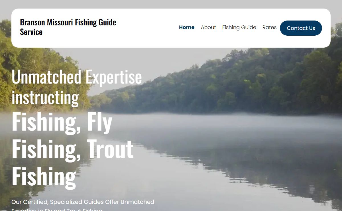 Fishing Guide - Branson Missouri Fishing Guide Service