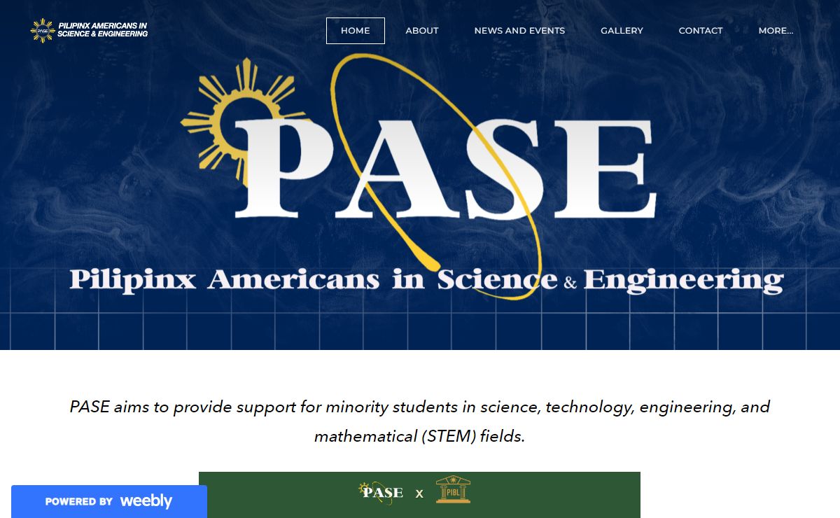 PASE: Pilipino Americans in Science and Engineering - PASE