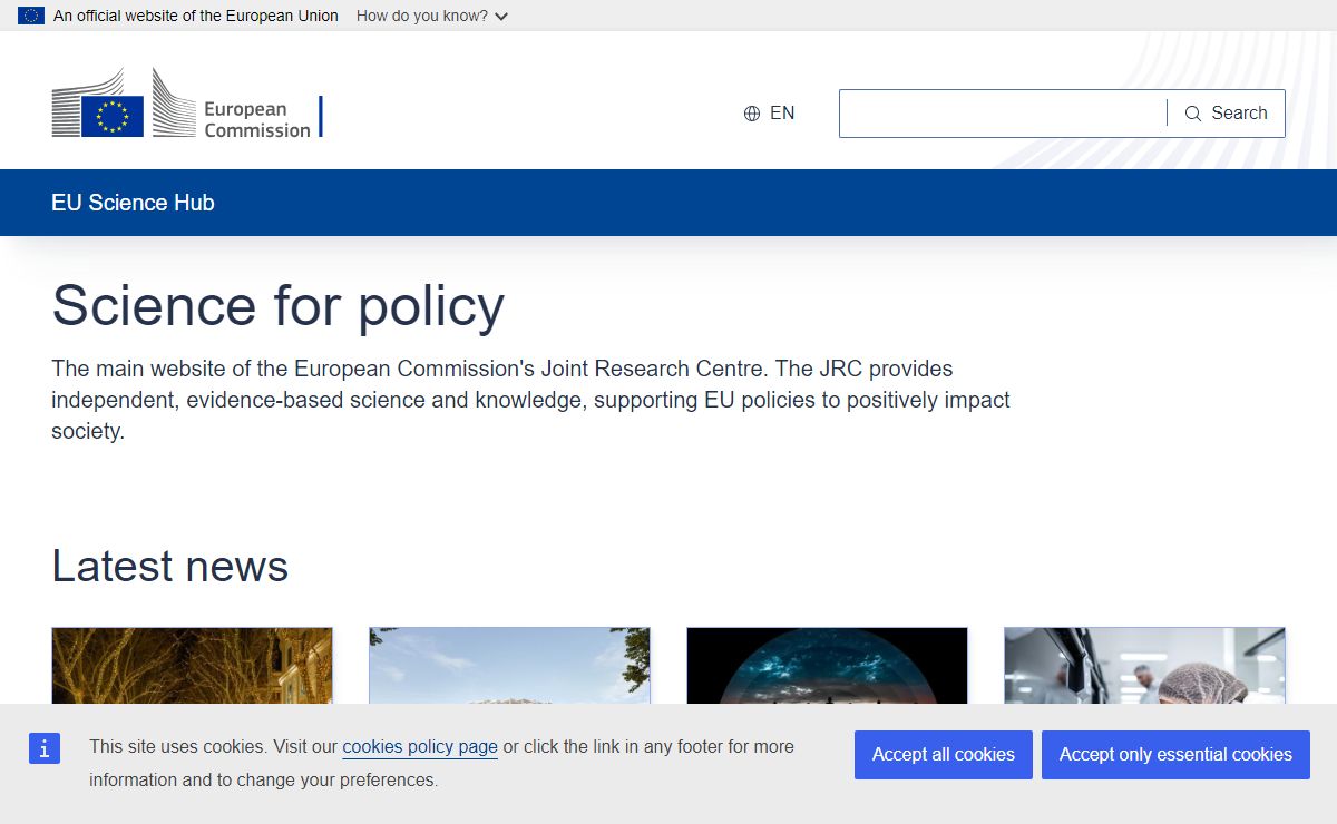 EU Science Hub homepage - European Commission