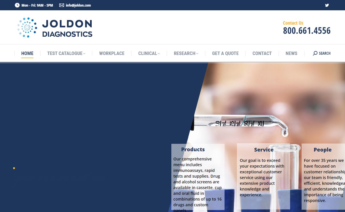 Joldon Diagnostics - Supplier for rapid diagnostic test kits and supplies