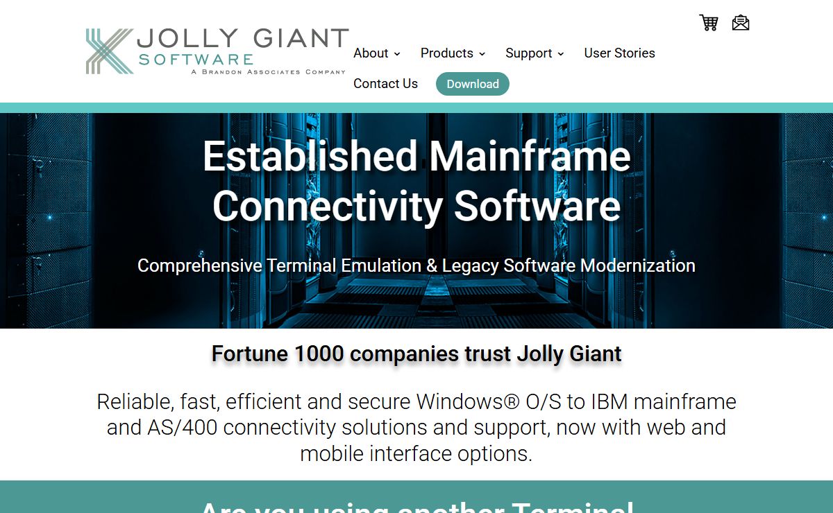 Jolly Giant – Established Mainframe Connectivity Software