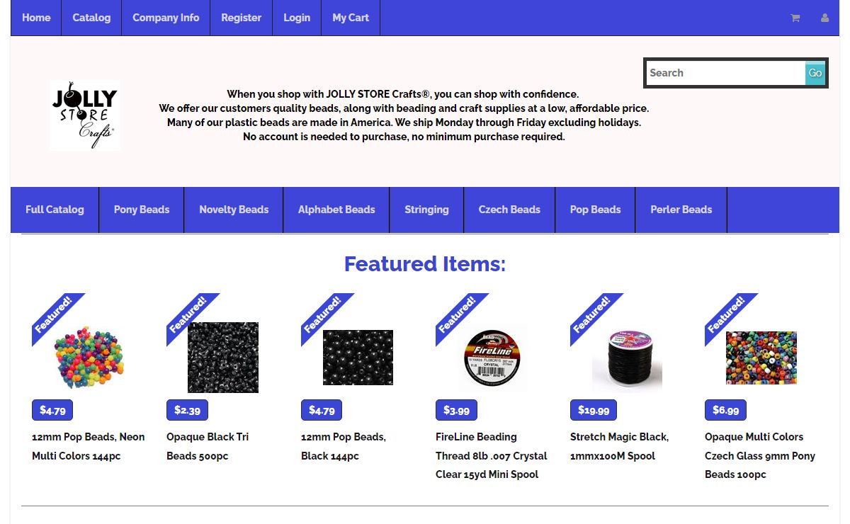 Buy Pony Beads, Novelty Beads, Pop Beads From JOLLY STORE Crafts