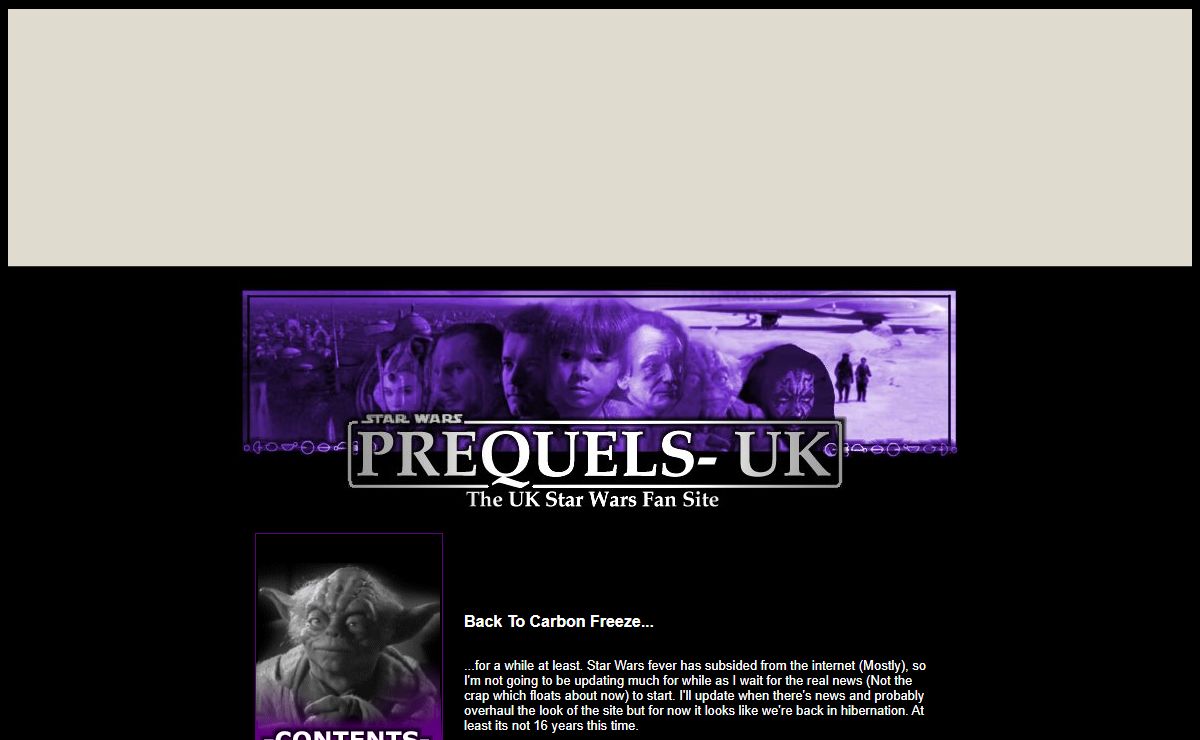 Star Wars Prequels UK