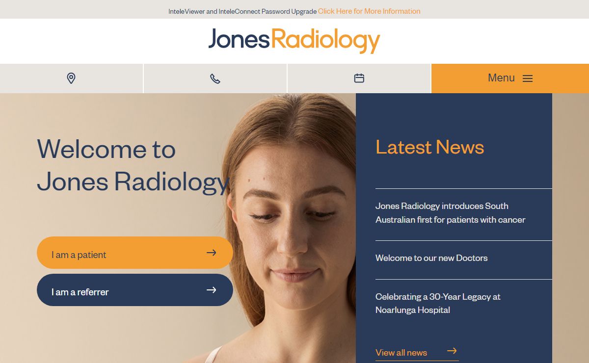 Jones Radiology | X-ray, Ultrasound, MRI, CT, Nuclear Medicine