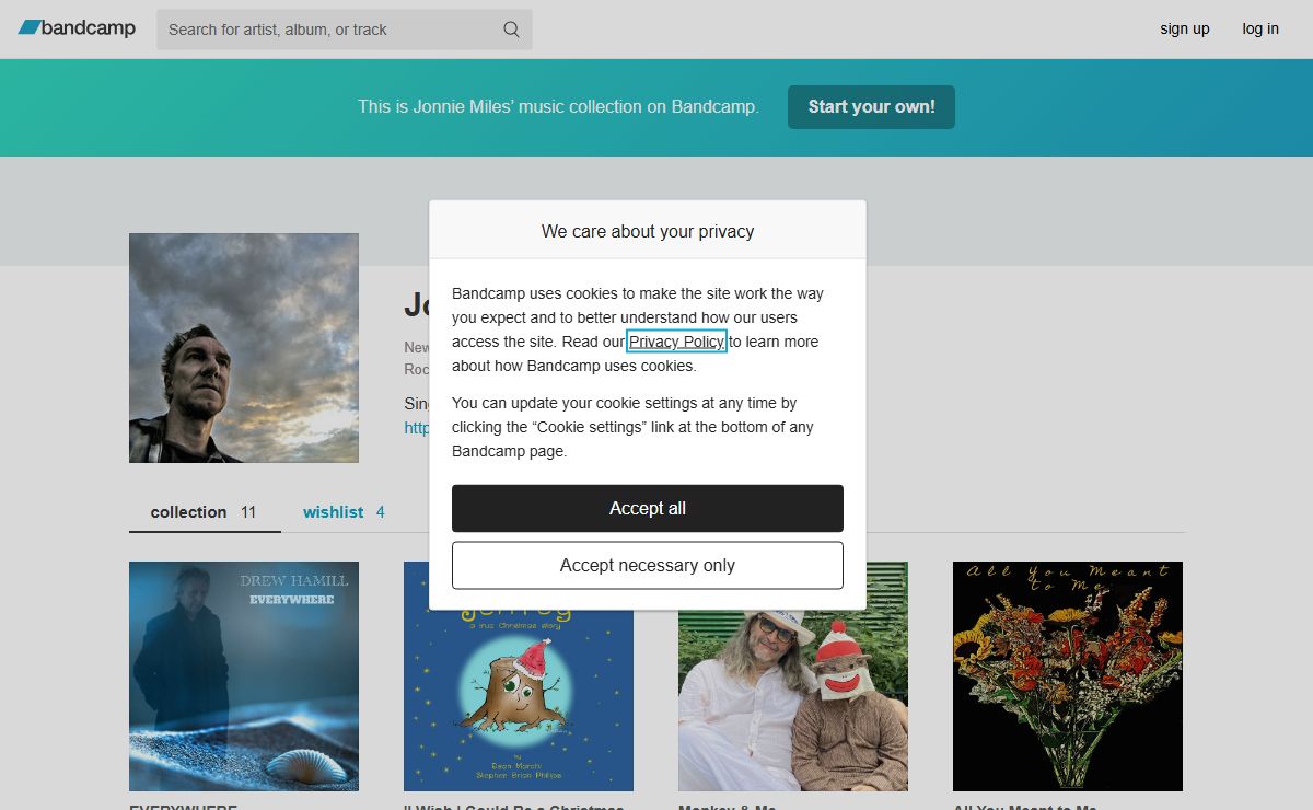 jonniemiles' collection | Bandcamp