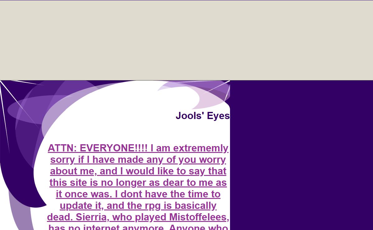 Jools' Eyes