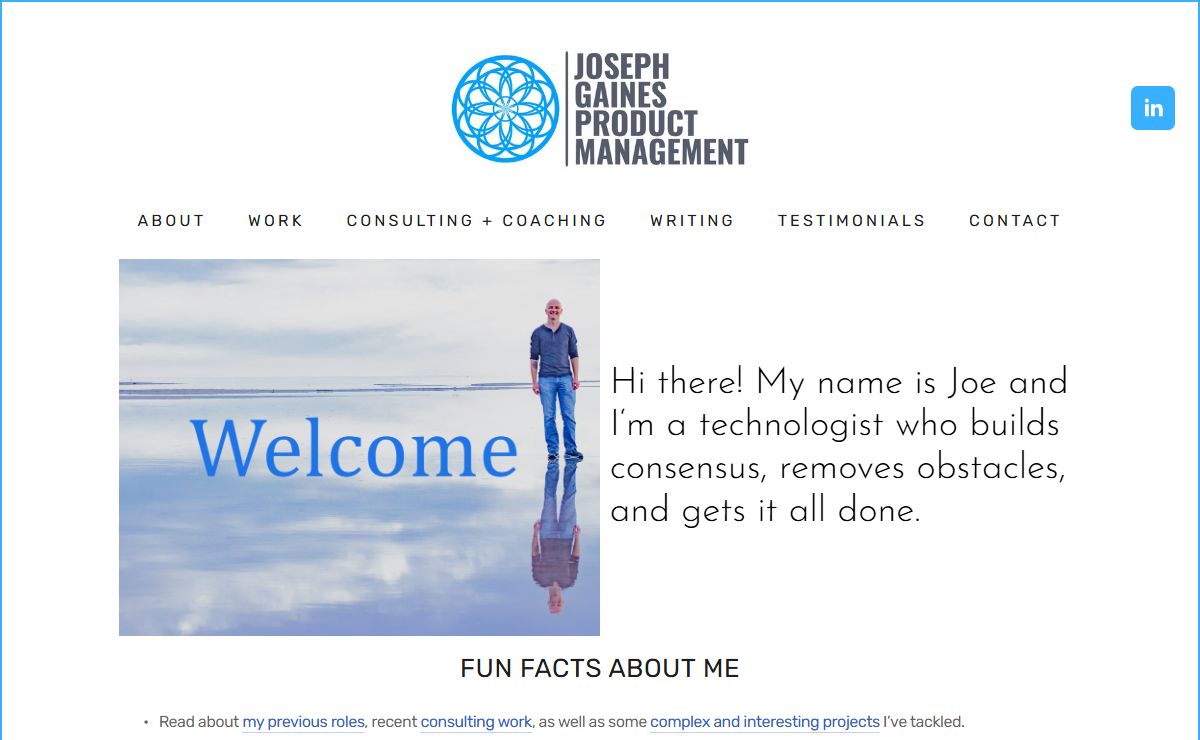 Joseph Gaines - Product Management
