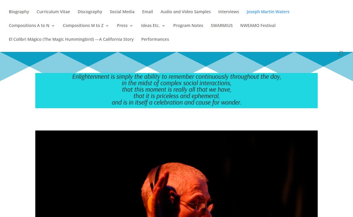 Joseph Martin Waters – Joseph Martin Waters composer