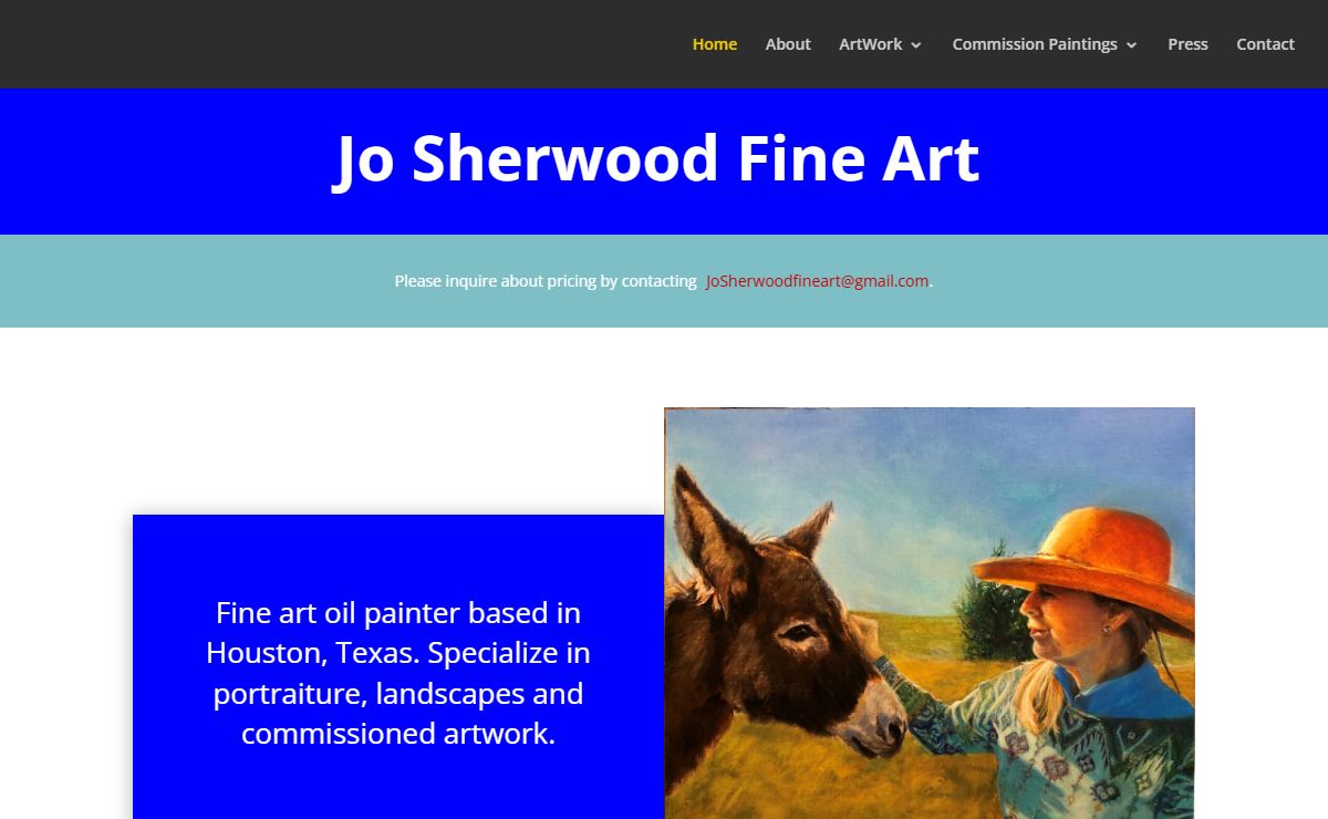 Jo Sherwood Fine Art |