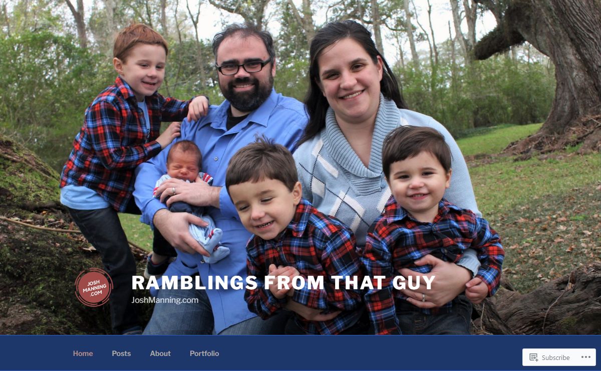 Ramblings from That Guy – JoshManning.com